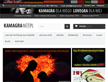 Tablet Screenshot of kamagra.net.pl